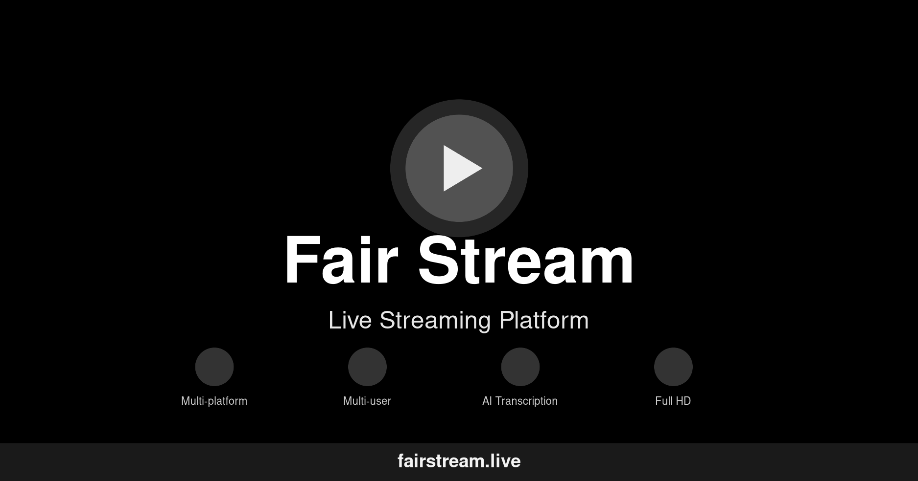 Fair Stream - Férové online debaty | Automaticky moderované diskuse